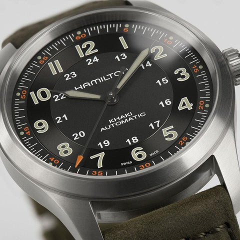 The Watch Boutique Hamilton Khaki Field Titanium Auto H70205830