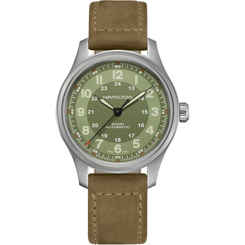 The Watch Boutique Hamilton Khaki Field Titanium Auto H70545560