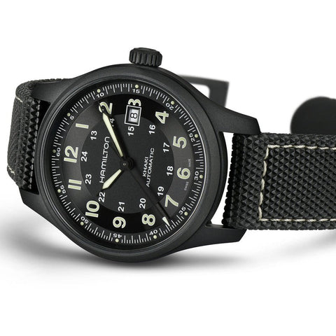 The Watch Boutique Hamilton Khaki Field Titanium Auto H70575733