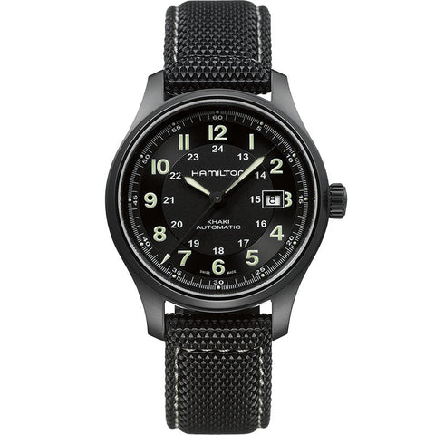 The Watch Boutique Hamilton Khaki Field Titanium Auto H70575733