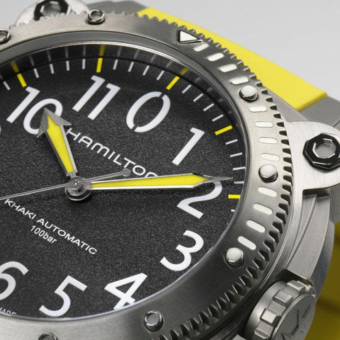 The Watch Boutique Hamilton Khaki Navy Belowzero Titanium Auto H78535380