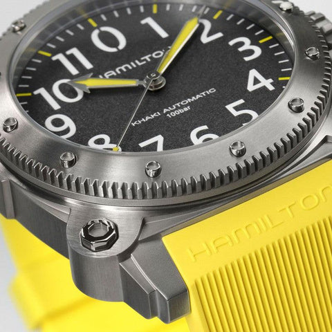 The Watch Boutique Hamilton Khaki Navy Belowzero Titanium Auto H78535380