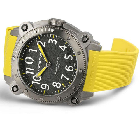 The Watch Boutique Hamilton Khaki Navy Belowzero Titanium Auto H78535380