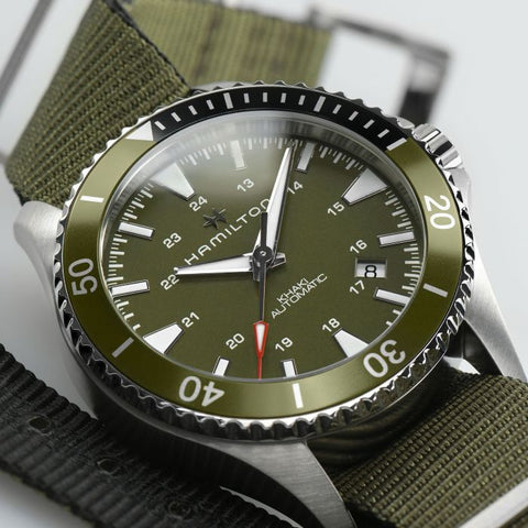 The Watch Boutique Hamilton Khaki Navy Scuba Auto Automatic H82375961