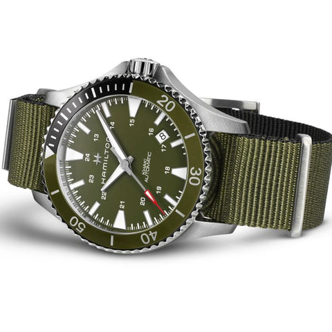 The Watch Boutique Hamilton Khaki Navy Scuba Auto Automatic H82375961
