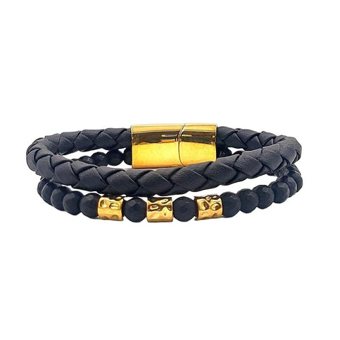 The Watch Boutique Handmade Leather Men's Bracelet
