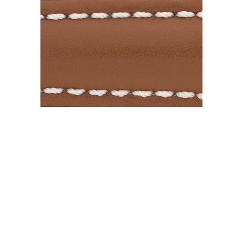 The Watch Boutique Hirsch HEAVY CALF Water-Resistant Calf Leather Watch Strap in GOLD BROWN