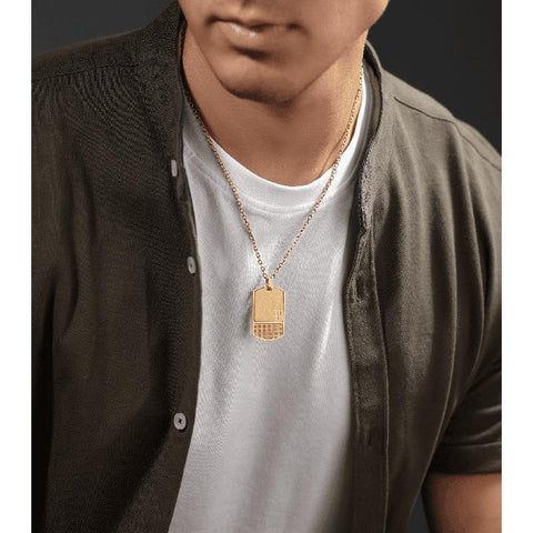 Identity Necklace Police For Men