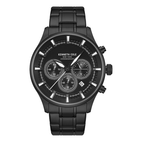 Kenneth Cole Automatic Black Skeleton Watch KCWGI0058402