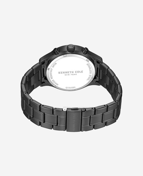 Kenneth Cole Automatic Black Skeleton Watch KCWGI0058402