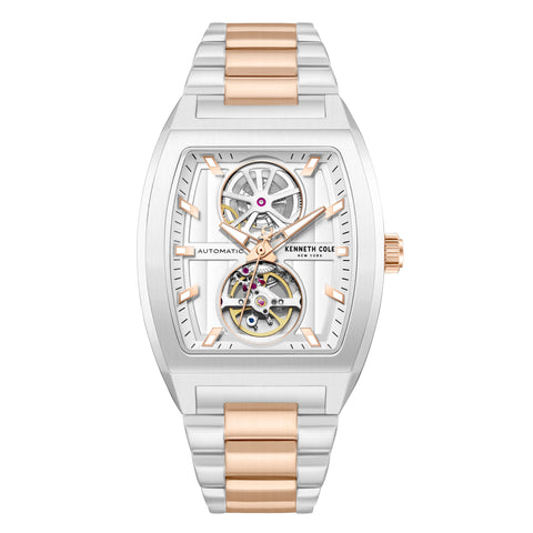 Kenneth Cole New York Skeleton Automatic Watch KCWGY0058804