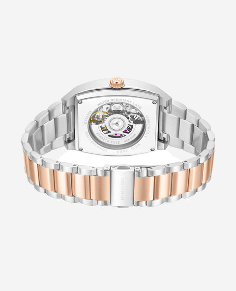 Kenneth Cole New York Skeleton Automatic Watch KCWGY0058804