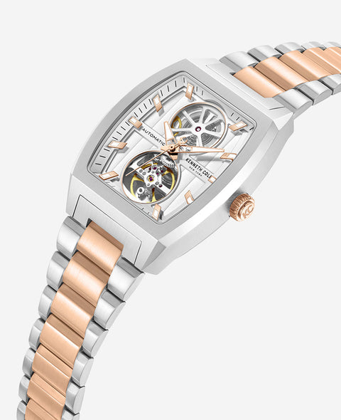Kenneth Cole New York Skeleton Automatic Watch KCWGY0058804