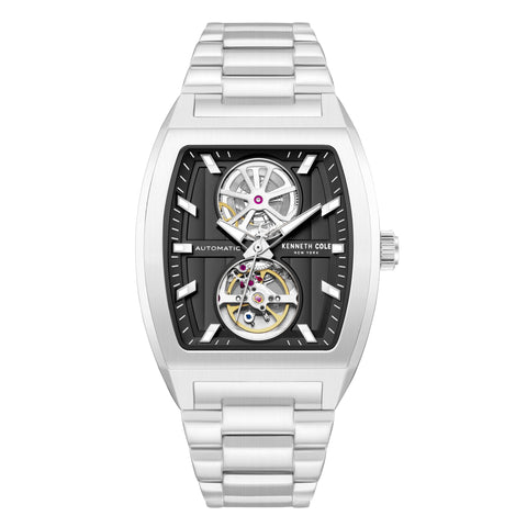 Kenneth Cole New York Skeleton Automatic Watch KCWGY0058805