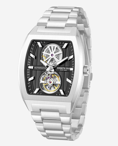 Kenneth Cole New York Skeleton Automatic Watch KCWGY0058805