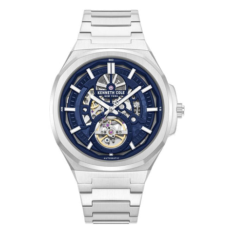 Kenneth Cole New York Automatic Men's Blue Dial 43.5mm Watch KCWGY0108301
