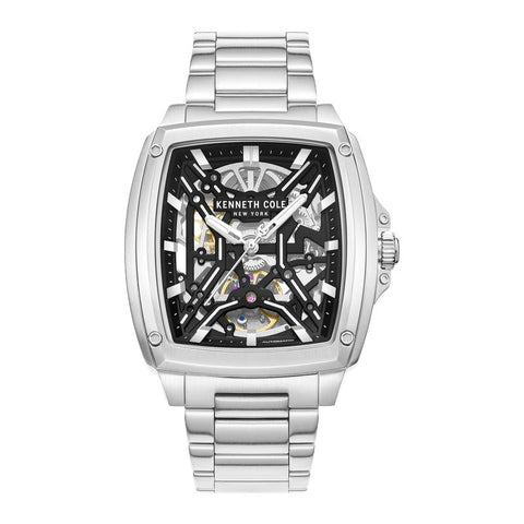 Kenneth Cole New York Automatic Men's Black Dial 42 x 48mm Watch KCWGY0108401