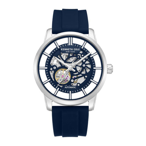 Kenneth Cole New York Automatic Men's Blue Dial 44.5mm Watch KCWGZ0064308