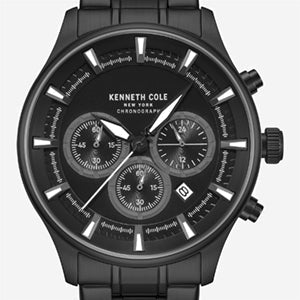 The Watch Boutique Kenneth Cole Automatic Black Skeleton Watch KCWGI0058402