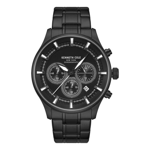 The Watch Boutique Kenneth Cole Automatic Black Skeleton Watch KCWGI0058402