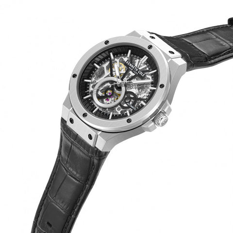 Kenneth Cole Automatic Watch Black Dial KCWGX0080804