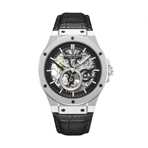 Kenneth Cole Automatic Watch Black Dial KCWGX0080804