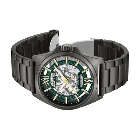 The Watch Boutique Kenneth Cole Gents IP Black Stainless Steel Automatic Watch KCWGY0065103