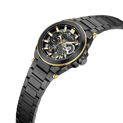 The Watch Boutique Kenneth Cole Gents IP Black Stainless Steel Automatic Watch KCWGY0065606