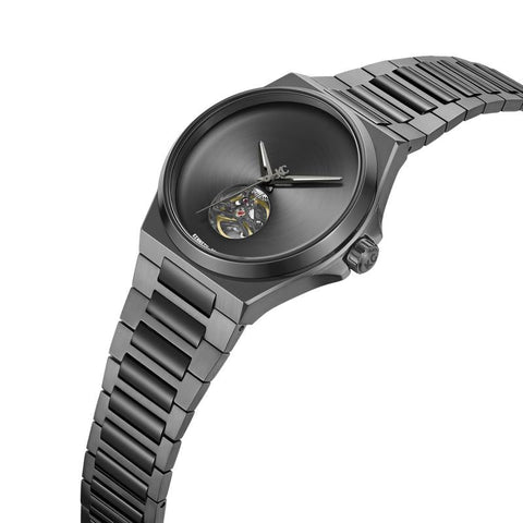 The Watch Boutique Kenneth Cole Gents IP Black Stainless Steel Automatic Watch KCWGY0067405