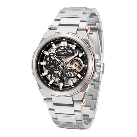 The Watch Boutique Kenneth Cole Gents Stainless Steel Automatic Watch KCWGY0065605