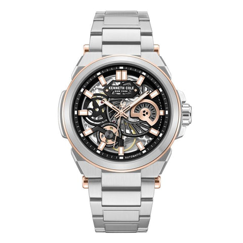The Watch Boutique Kenneth Cole Gents Stainless Steel Automatic Watch KCWGY0065605