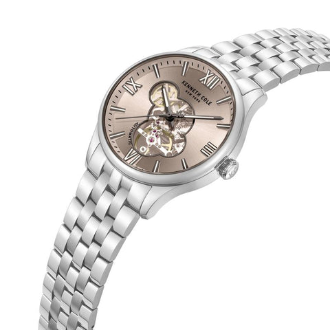 The Watch Boutique Kenneth Cole Gents Stainless Steel Carneige Automatic Watch KCWGY0089102