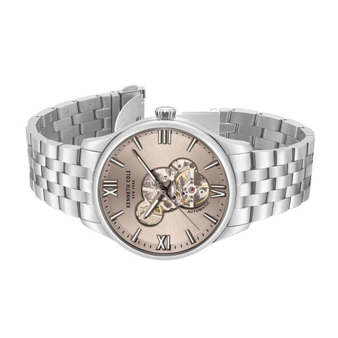 The Watch Boutique Kenneth Cole Gents Stainless Steel Carneige Automatic Watch KCWGY0089102