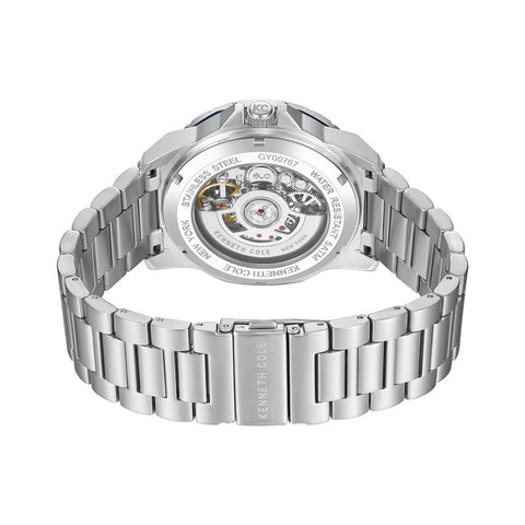 The Watch Boutique Kenneth Cole Gents Stainless Steel Gridlock Automatic Watch KCWGY0076704