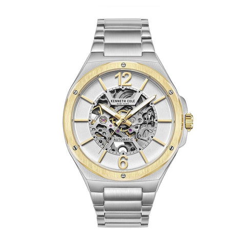 The Watch Boutique Kenneth Cole Mens Fashion Stainless Steel Automatic Watch KCWGL2220704