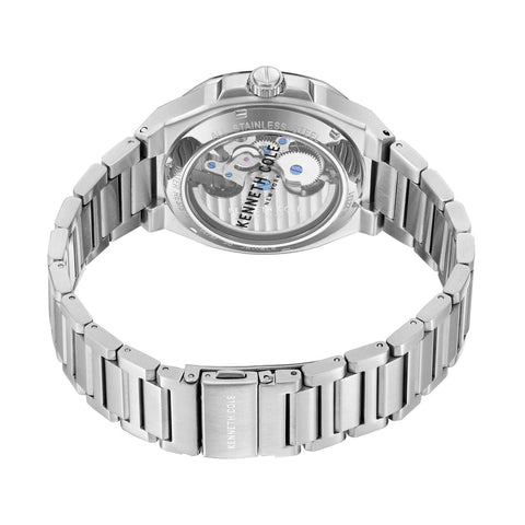 The Watch Boutique Kenneth Cole Mens Fashion Stainless Steel Automatic Watch KCWGL2233105