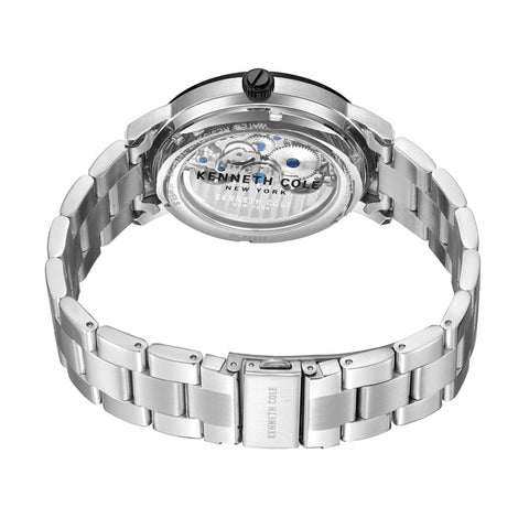 The Watch Boutique Kenneth Cole Mens Fashion Stainless Steel Automatic Watch KCWGL2233204