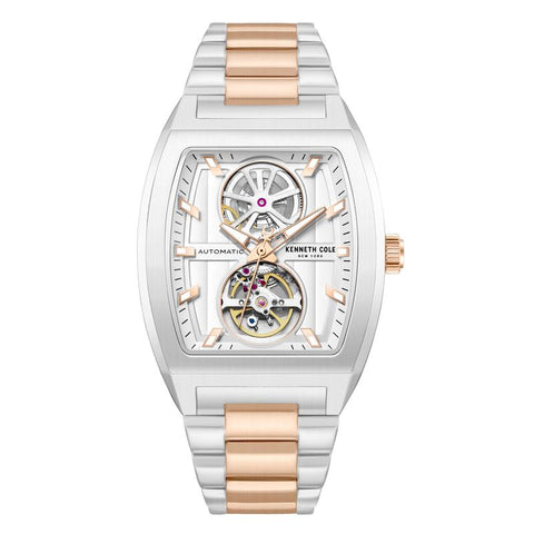 The Watch Boutique Kenneth Cole New York Skeleton Automatic Watch KCWGY0058804