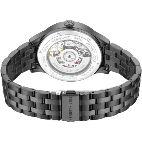 Kenneth Cole Newport Men's Automatic Open Heart Watch