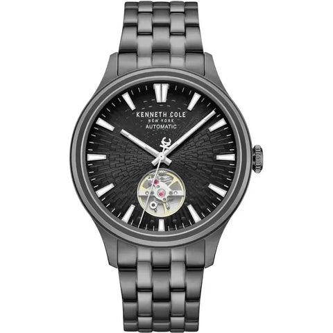 The Watch Boutique Kenneth Cole Newport Men's Automatic Open Heart Watch
