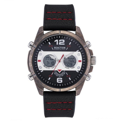 The Watch Boutique Kenneth Cole Reaction Men's Leather Strap Watch RK50905005
