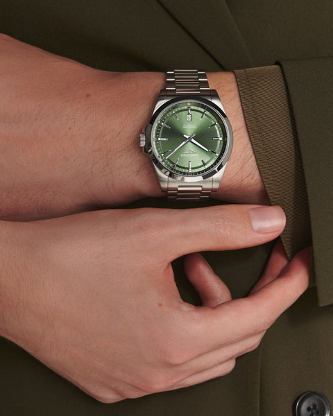 Longines Conquest L3.830.4.02.6 Automatic Watch Green Dial