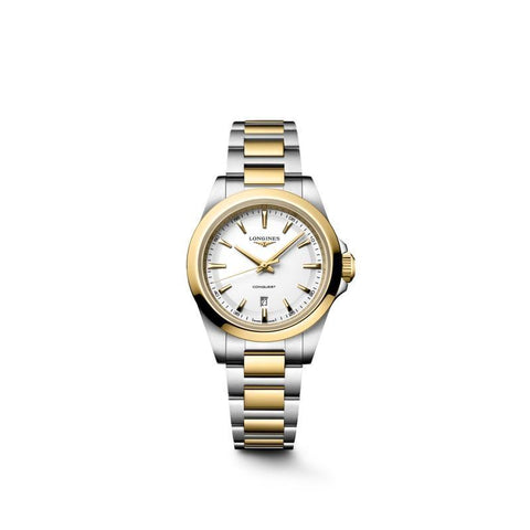 Longines Conquest Quartz 30mm Watch L3.350.3.12.7
