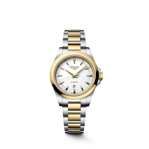 Longines Conquest Quartz 30mm Watch L3.350.3.12.7