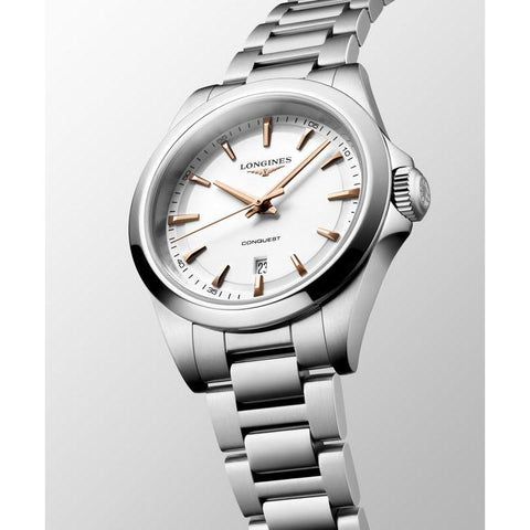 The Watch Boutique Longines Conquest Quartz 30mm Watch L3.350.4.18.6