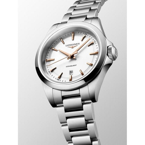 The Watch Boutique Longines Conquest Quartz 30mm Watch L3.350.4.18.6