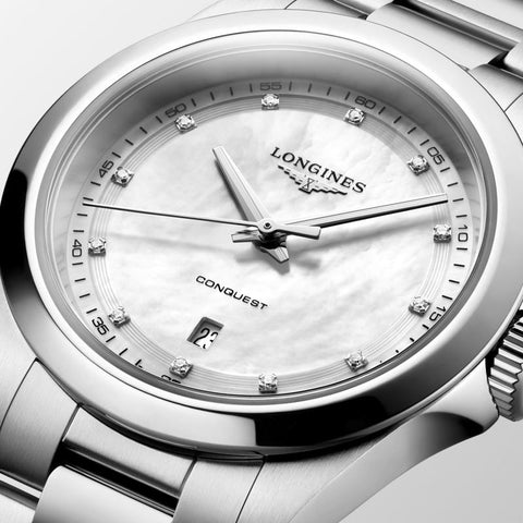 The Watch Boutique Longines Conquest Quartz 30mm Watch L3.350.4.87.6