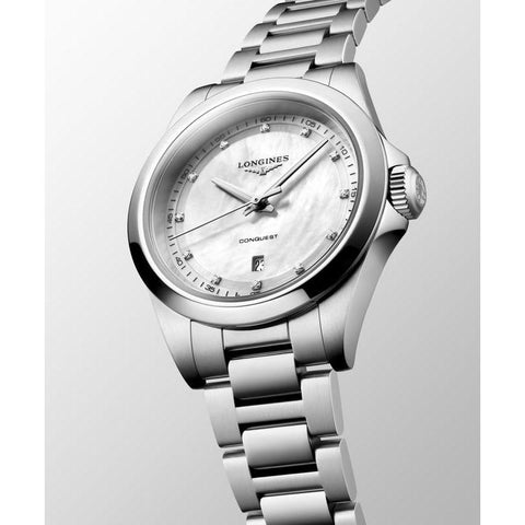 The Watch Boutique Longines Conquest Quartz 30mm Watch L3.350.4.87.6