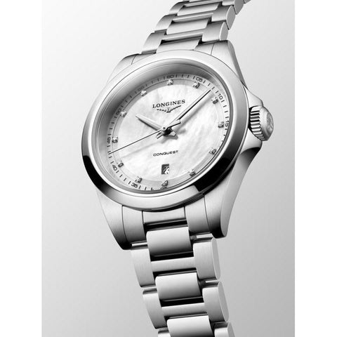 The Watch Boutique Longines Conquest Quartz 30mm Watch L3.350.4.87.6