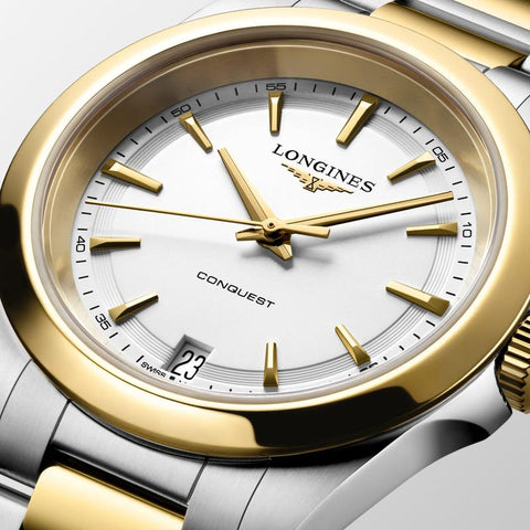 The Watch Boutique Longines Conquest Quartz 34mm Watch L3.460.3.12.7